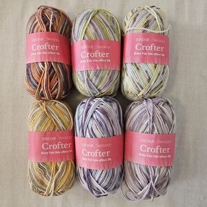 CHOOSE COLORWAY Sirdar Snuggly Crofter Baby Fair Isle Effect DK Yarn  179 y